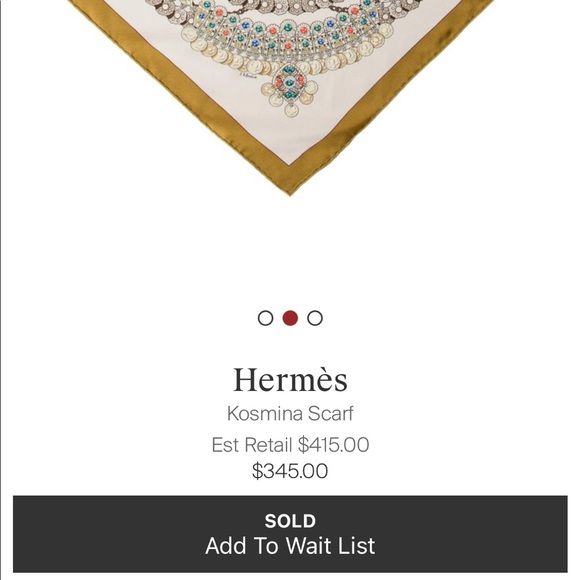 Hermès scarf from the real real - Picture 5 of 5